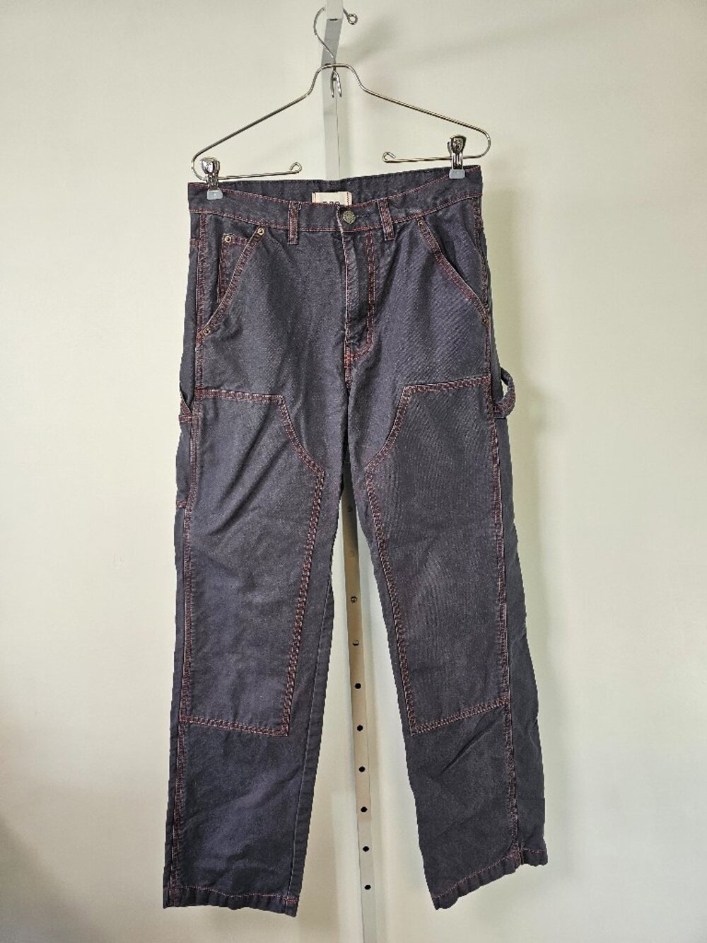 BDG Pants Gray Carpenter Grunge Straight Leg Skater 27